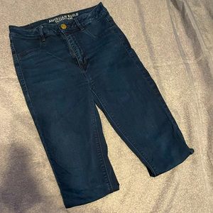 AEO Dark-Wash Sky-High Jeggings